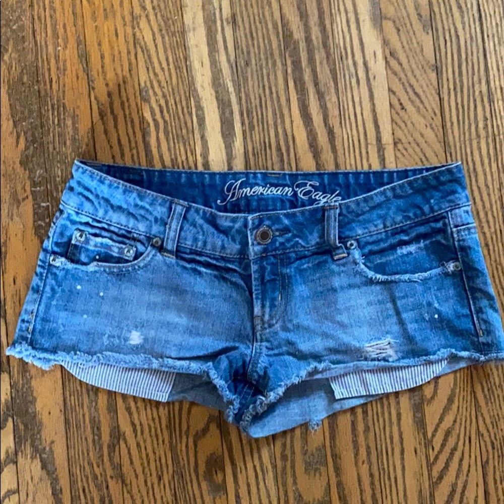 American eagle denim shorts